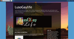 Desktop Screenshot of lusogaylife.blogspot.com