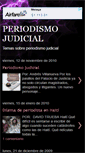 Mobile Screenshot of periodismo-judicial.blogspot.com