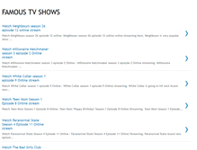 Tablet Screenshot of famoustvshowz.blogspot.com