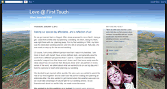 Desktop Screenshot of loveatfirsttouch.blogspot.com