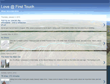 Tablet Screenshot of loveatfirsttouch.blogspot.com