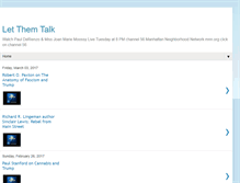 Tablet Screenshot of letemtalk.blogspot.com