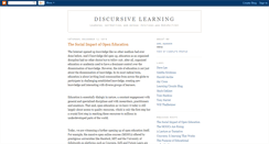 Desktop Screenshot of discursive-learning.blogspot.com