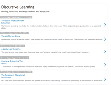 Tablet Screenshot of discursive-learning.blogspot.com