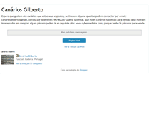 Tablet Screenshot of canariosgilberto.blogspot.com