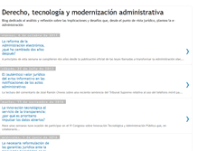 Tablet Screenshot of modernadministracion.blogspot.com
