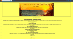 Desktop Screenshot of educacion-permanente-gines.blogspot.com