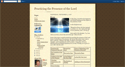 Desktop Screenshot of practice-the-presence.blogspot.com