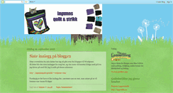 Desktop Screenshot of ingunnsquiltogstrikk.blogspot.com