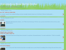Tablet Screenshot of conversationsfromtheculdesac.blogspot.com
