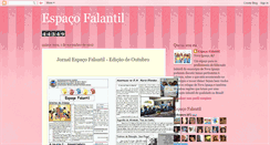 Desktop Screenshot of espacofalantil.blogspot.com
