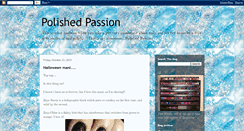 Desktop Screenshot of polishedpassion.blogspot.com