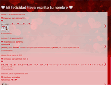 Tablet Screenshot of mifelicidadllevaescritotunombre.blogspot.com
