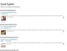 Tablet Screenshot of carolcypher.blogspot.com