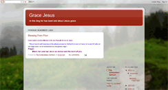 Desktop Screenshot of jesus-grace.blogspot.com