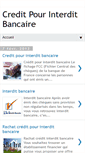 Mobile Screenshot of creditpour-interditbancaire.blogspot.com