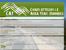 Tablet Screenshot of charlottesvilleareatrailrunners.blogspot.com