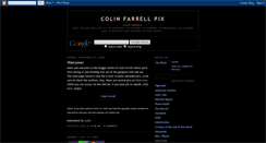 Desktop Screenshot of colinfarrellpix.blogspot.com