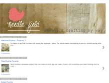 Tablet Screenshot of needlefield.blogspot.com