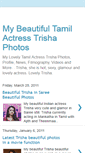 Mobile Screenshot of beautiful-trisha-photos.blogspot.com