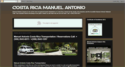 Desktop Screenshot of costaricamanuelantonio.blogspot.com