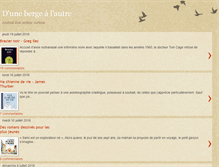 Tablet Screenshot of litterature-a-blog.blogspot.com