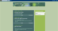 Desktop Screenshot of cuisinetalks.blogspot.com