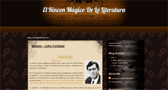 Desktop Screenshot of elrinconmagicodelaliteratura.blogspot.com