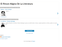 Tablet Screenshot of elrinconmagicodelaliteratura.blogspot.com