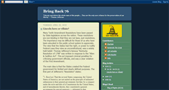 Desktop Screenshot of bringback76.blogspot.com