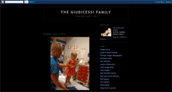Desktop Screenshot of giudicessifamily.blogspot.com