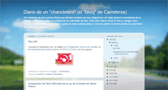 Desktop Screenshot of diariodeunchancleta.blogspot.com