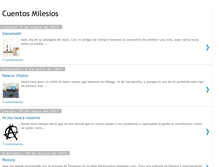 Tablet Screenshot of cuentosmilesios.blogspot.com