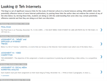 Tablet Screenshot of lookingattehinternets.blogspot.com