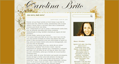 Desktop Screenshot of carolbritodesign.blogspot.com