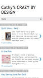Mobile Screenshot of cathyscrazybydesign.blogspot.com