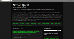 Desktop Screenshot of noxianquest.blogspot.com
