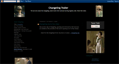 Desktop Screenshot of changeling-trailer.blogspot.com