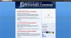 Desktop Screenshot of futbolcastejon.blogspot.com