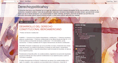 Desktop Screenshot of cienciapoliticahoy-gabo.blogspot.com
