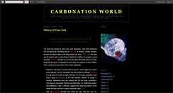 Desktop Screenshot of carbonationworld.blogspot.com