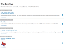 Tablet Screenshot of beehive5.blogspot.com