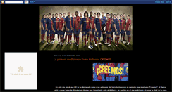 Desktop Screenshot of genteblaugrana.blogspot.com