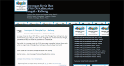 Desktop Screenshot of kerjacpnsdikalteng.blogspot.com