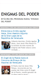 Mobile Screenshot of enigmasdelpoder.blogspot.com