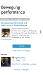 Mobile Screenshot of bewegung-performance.blogspot.com