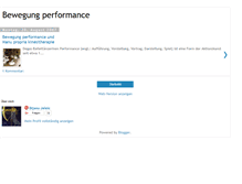 Tablet Screenshot of bewegung-performance.blogspot.com