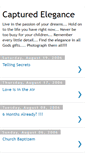 Mobile Screenshot of capturedelegance.blogspot.com