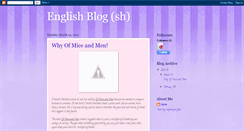 Desktop Screenshot of english9sakina.blogspot.com