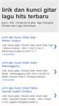 Mobile Screenshot of lirikdankunci.blogspot.com